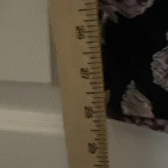 Vintage Victoria's Secret Angels Pajama Pants Size M Black Floral Lounge Preppy - Picture 6 of 12